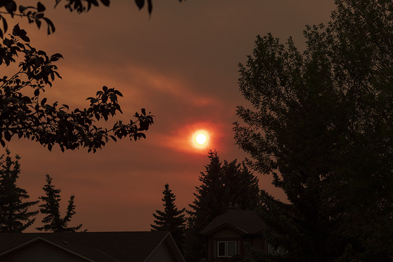 Smoky Sunset